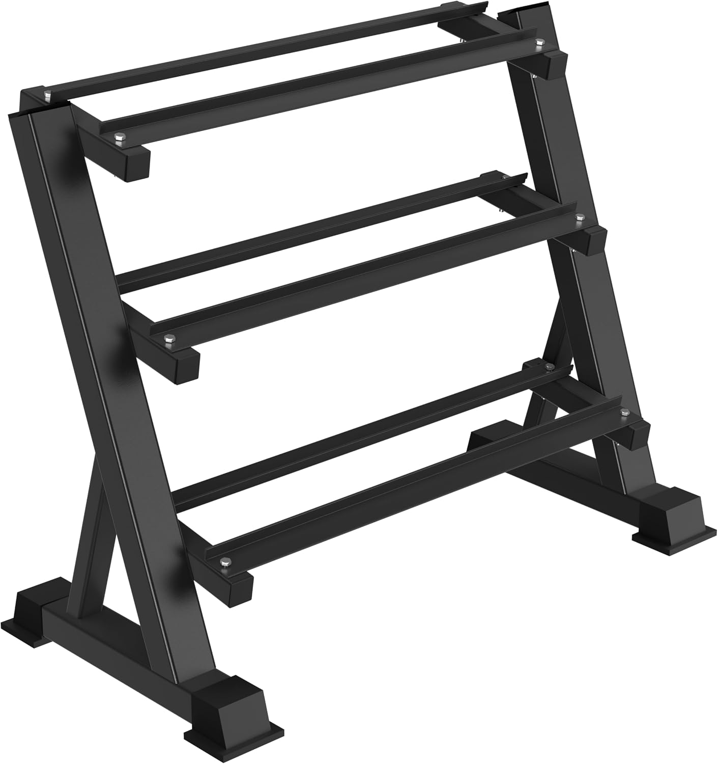 Home Gym Usa - Suporte para Halteres de Três Níveis