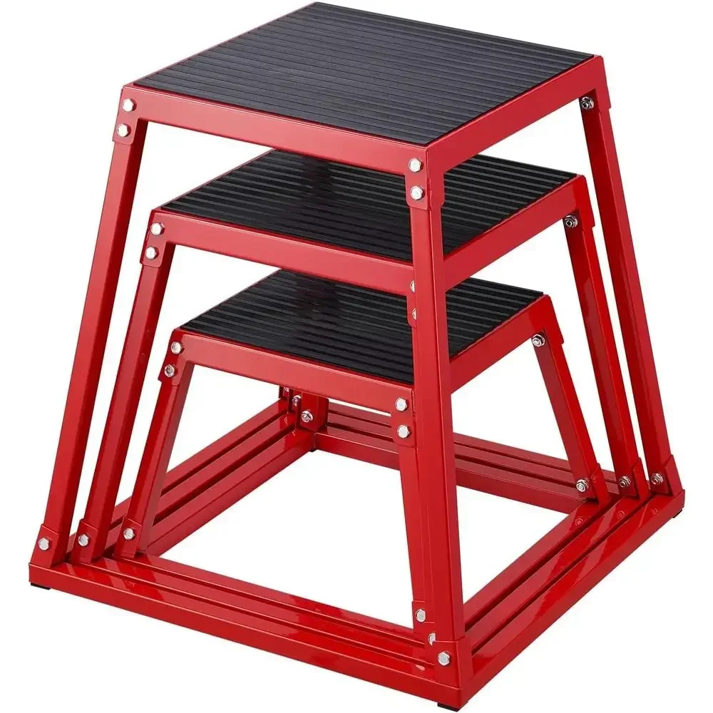 Home Gym Jump Box - Conjunto de 3 Caixas de Salto