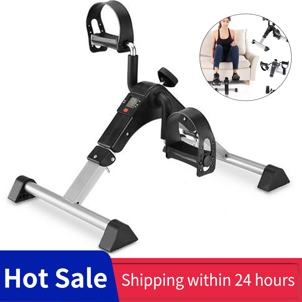 Home Gym Essentials - Bicicleta de resistência ajustável com LCD,