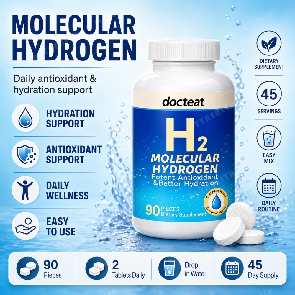 Kettler Home Gym - 90 Comprimidos Efervescentes de Hidrogênio Molecular