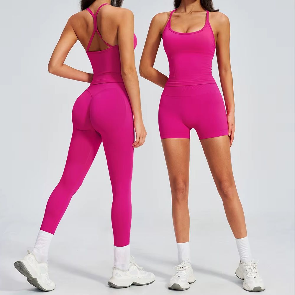 Home Gym Leg Press - Conjunto de Yoga Sem Costura para