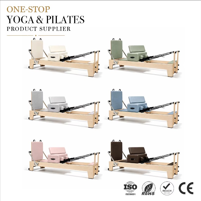 Home Gym Custom - YTYIN Reformer de Pilates em Madeira