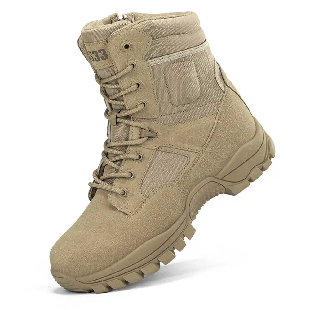 Home Gym Outdoor Ideas - Botas de caminhada de couro genuíno