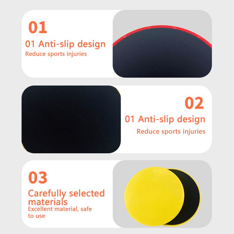 Gliding Disc Slider - Fitness core slider pilates exercício discos