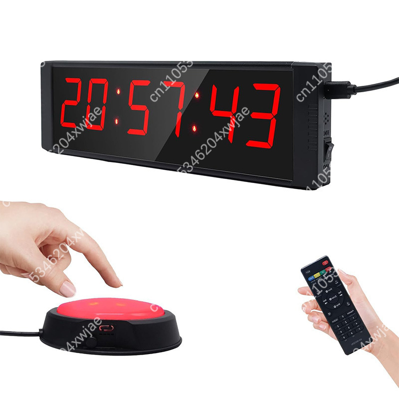 Home Gym Portable - Temporizador de Intervalo Multifuncional com Grande