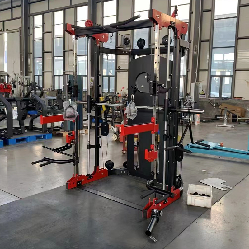 Home Gym Leg Press - Máquina Smith Multifuncional Comercial para Academia