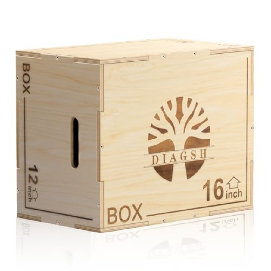 Home Gym Jump Box - Plyo Box - Plataforma de salto
