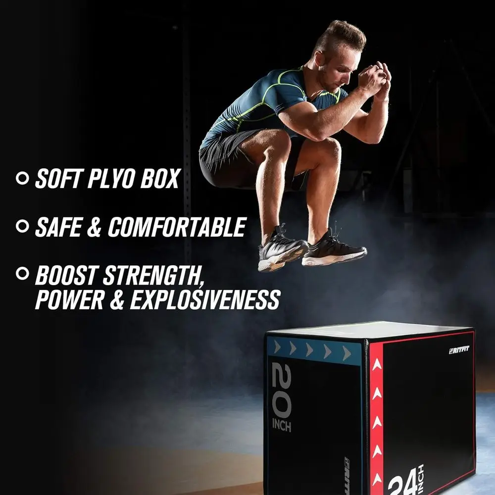 Conjunto de Caixas Pliométrica - Home Gym Jump Box avaliação e preço