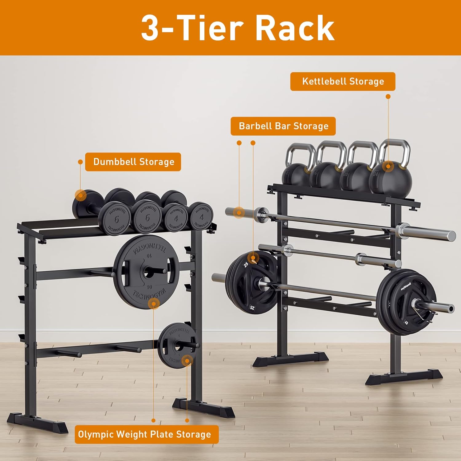 Suporte para Armazenamento de  - Home Gym Usa avaliação e preço