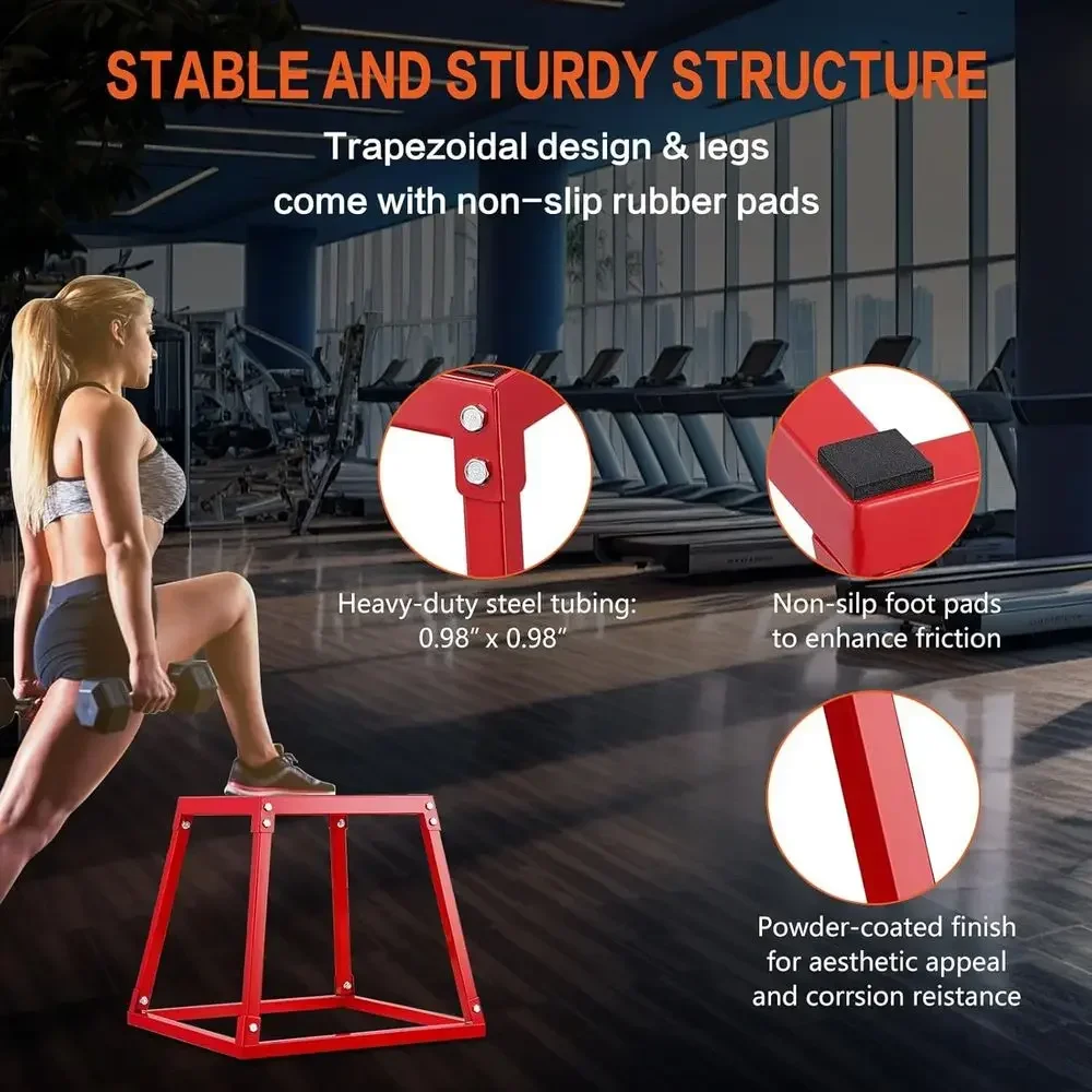Conjunto de 3 Caixas de Salto  - Home Gym Jump Box avaliação e preço