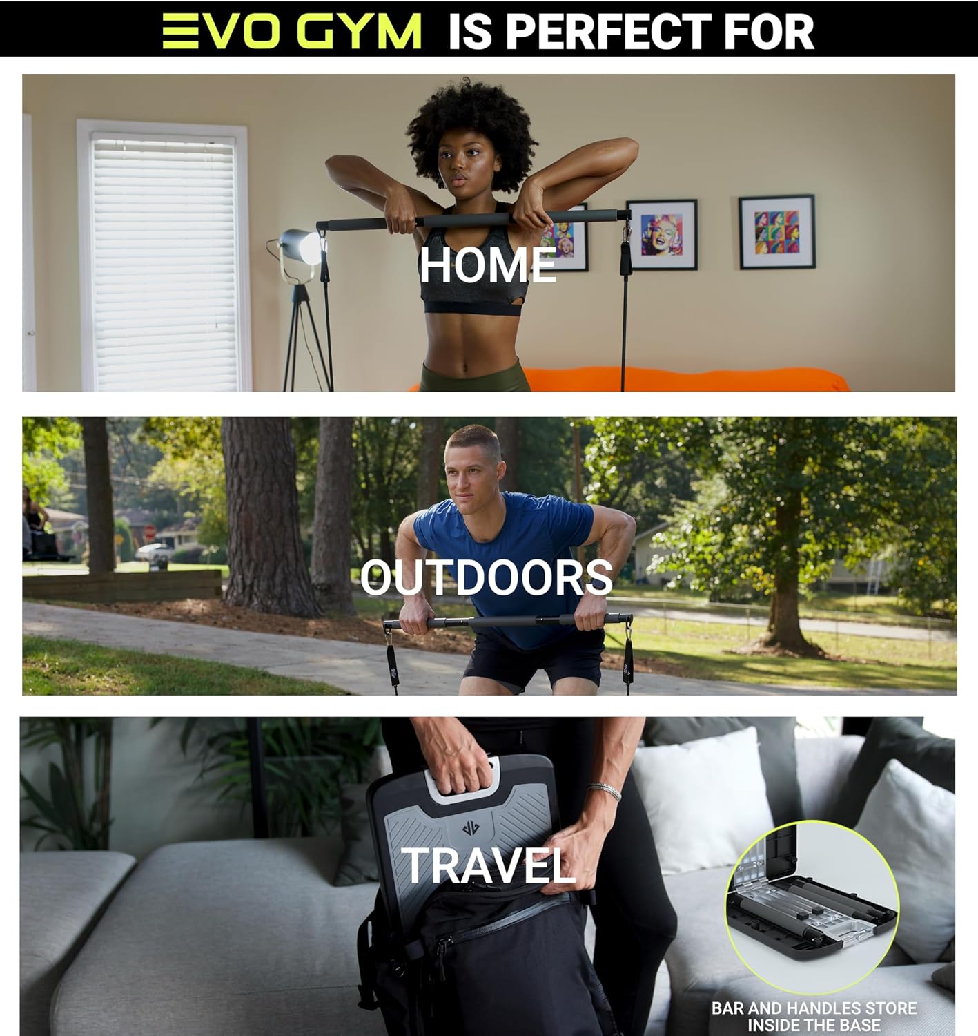 Ginásio Portátil Completo: Con - Home Gym Portable avaliação e preço