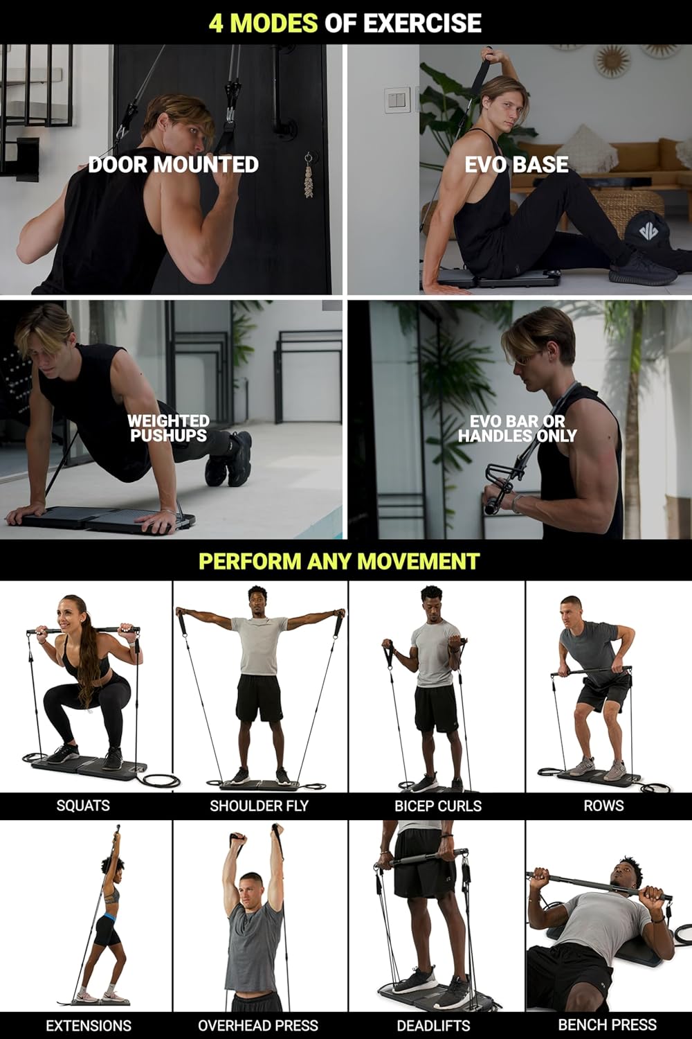 Ginásio Portátil Completo: Con - Home Gym Portable avaliação e preço
