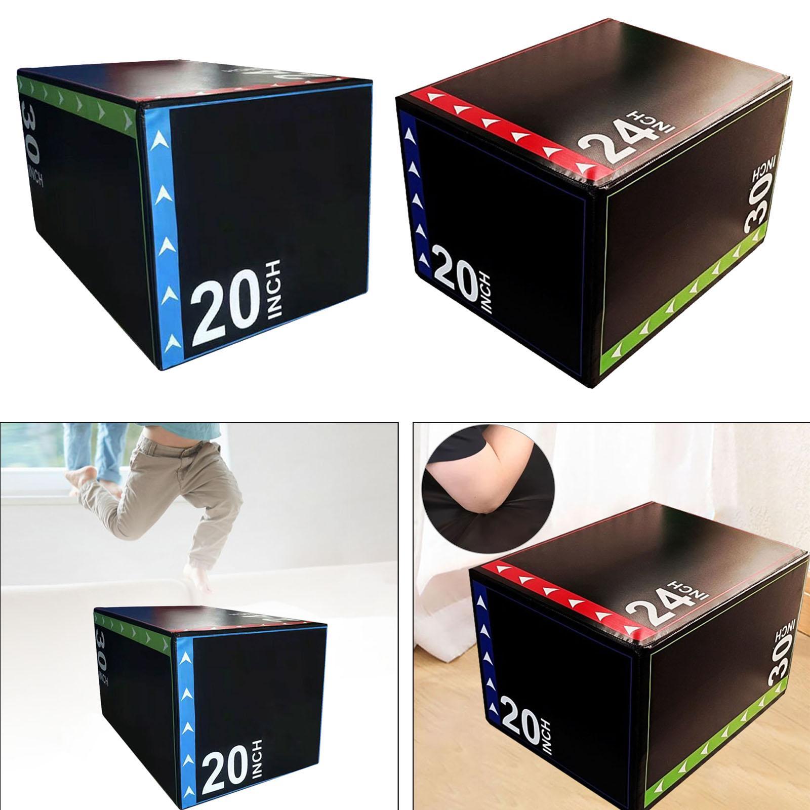 3-em-1 caixa de salto fotométr - Home Gym Jump Box avaliação e preço