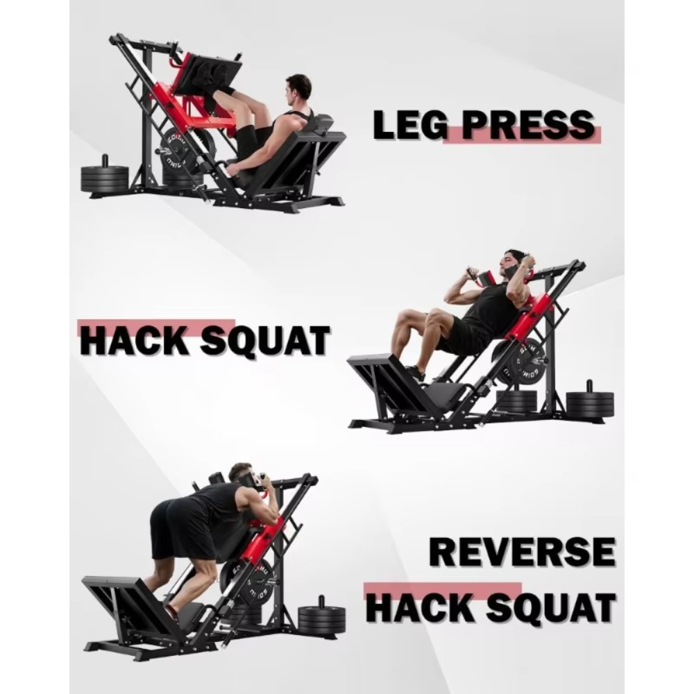 Máquina 3 em 1 para Leg Press  - Home Gym Quad Exercises avaliação e preço