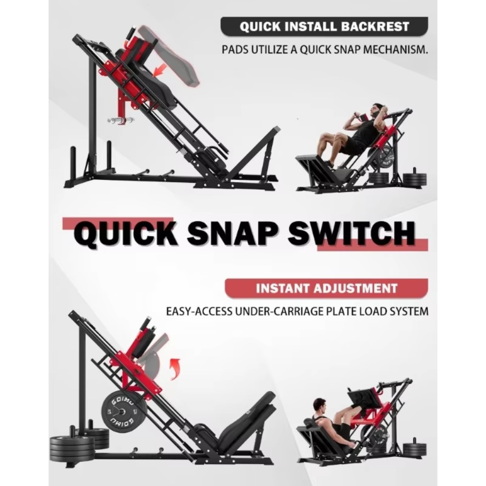 Máquina 3 em 1 para Leg Press  - Home Gym Quad Exercises avaliação e preço