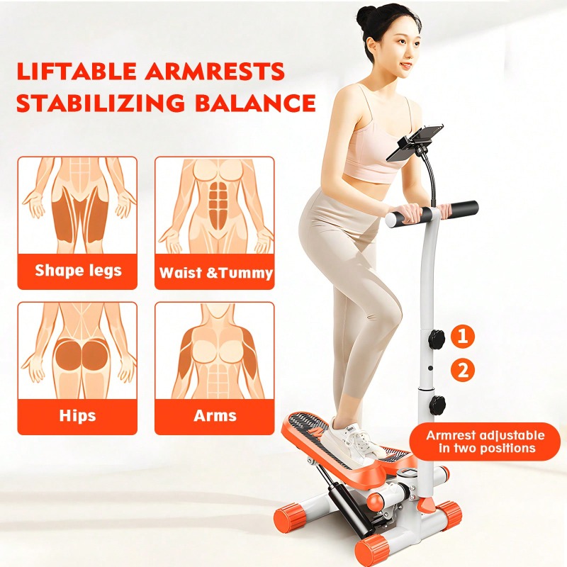 Mini Stepper com Faixas de Res - Home Gym Portable avaliação e preço