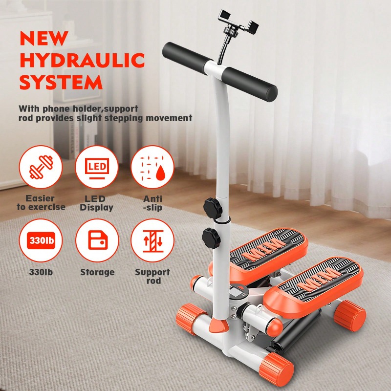 Mini Stepper com Faixas de Res - Home Gym Portable avaliação e preço