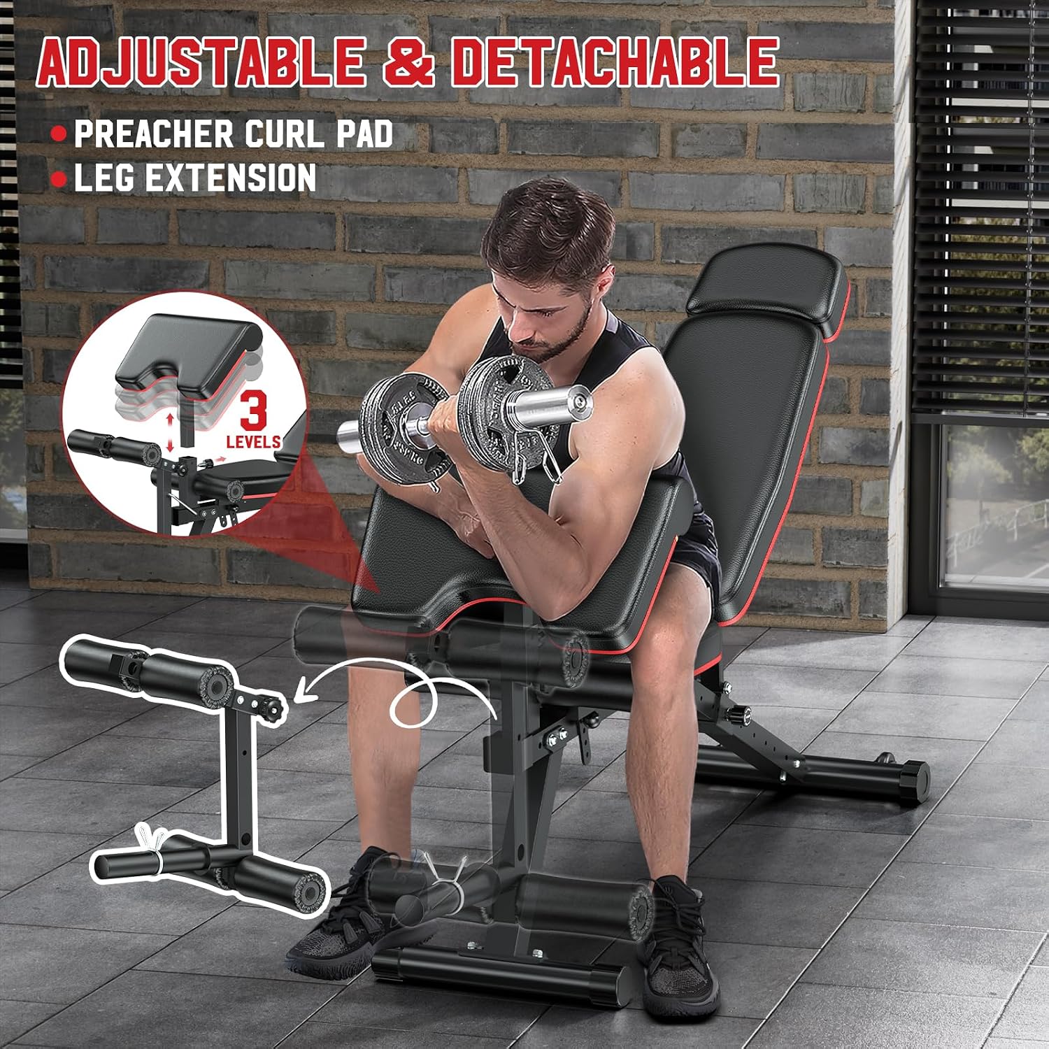 Banco de Musculação Reforçado  - Home Gym Leg Press avaliação e preço