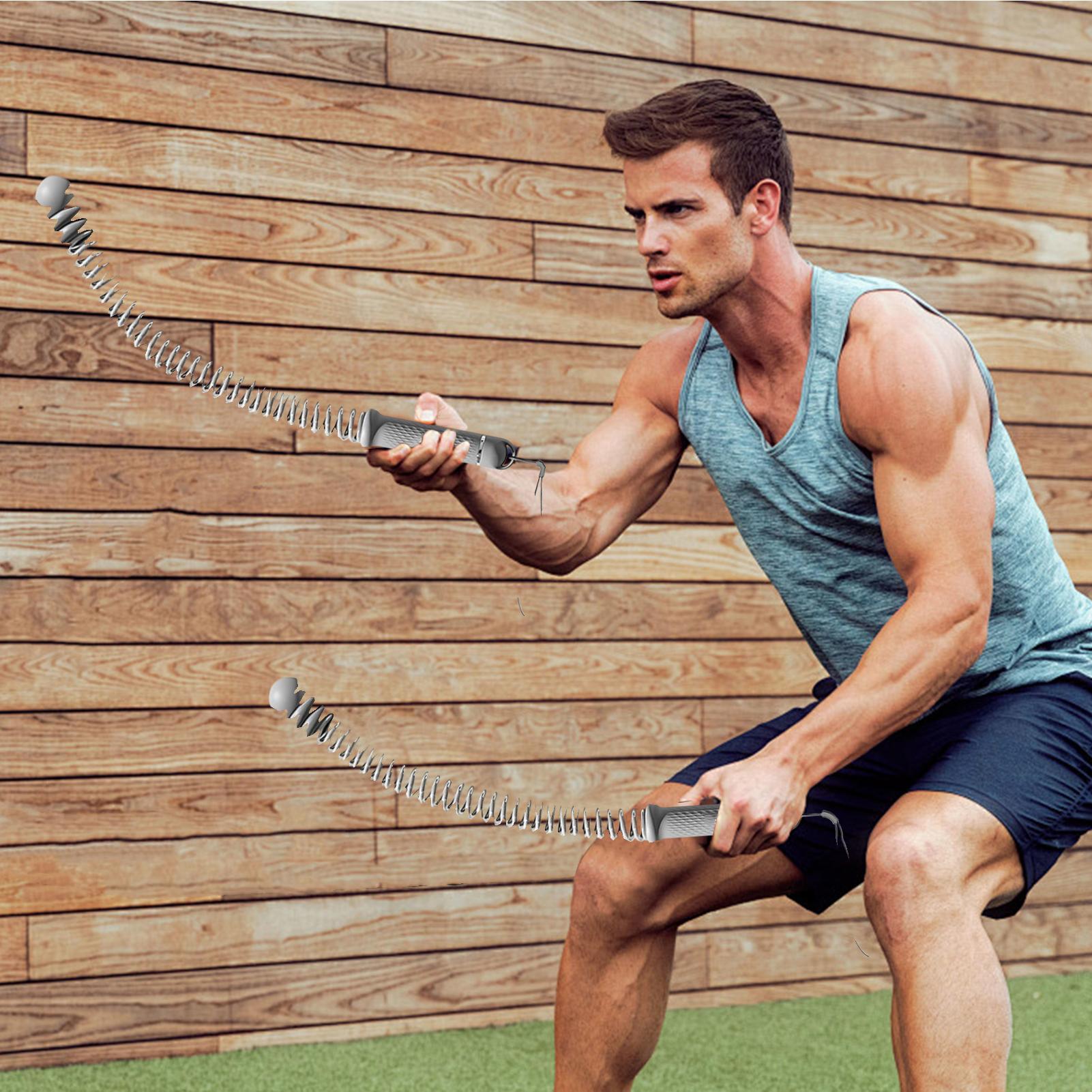 Corda de Batalha Sem Fio com P - Home Gym Portable avaliação e preço