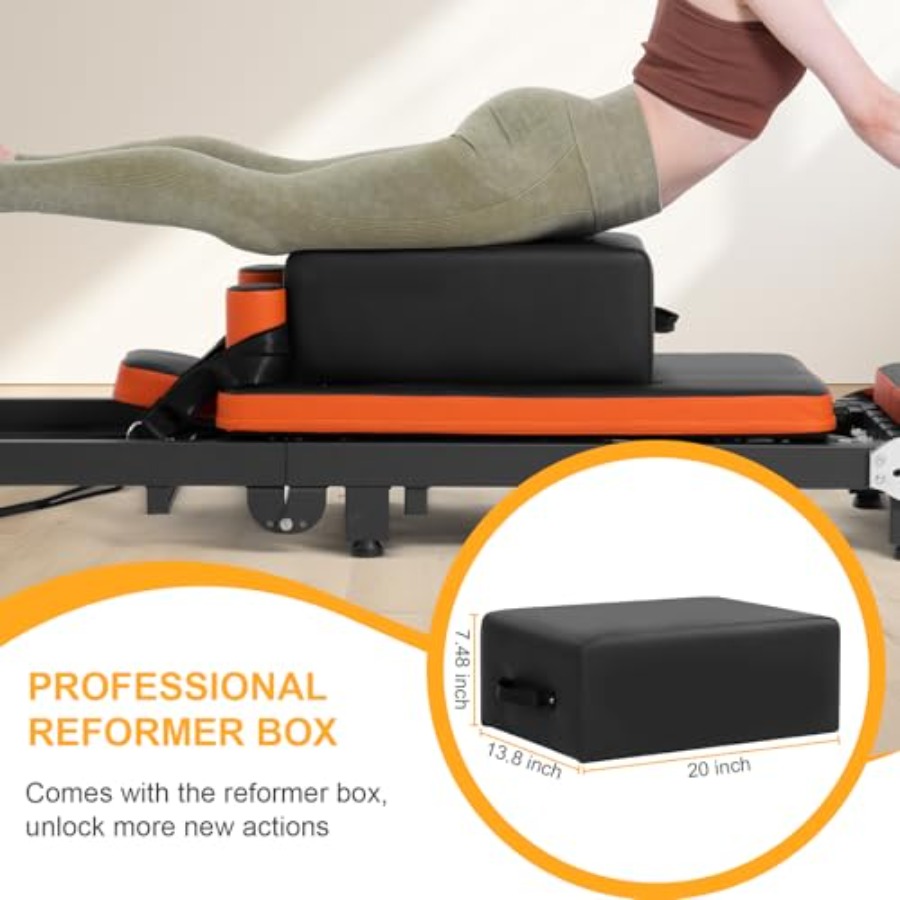 Máquina de Pilates Reformer pa - Home Gym Jump Box avaliação e preço