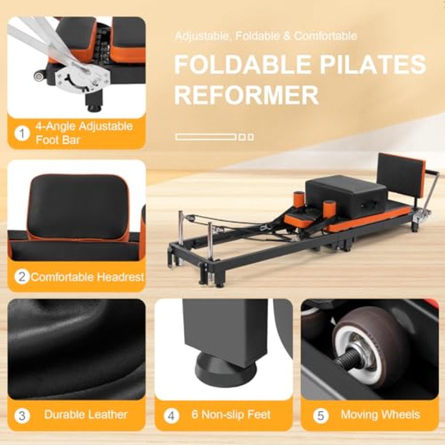 Máquina de Pilates Reformer pa - Home Gym Jump Box avaliação e preço