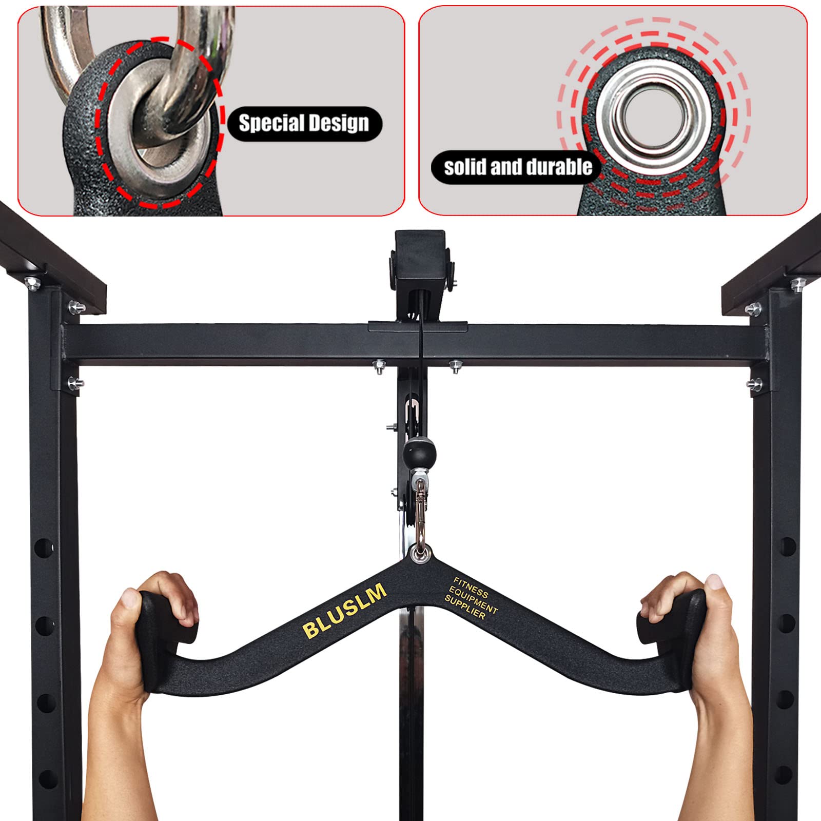 Casa ginásio fitness lat puxar - Home Gym Ideas avaliação e preço