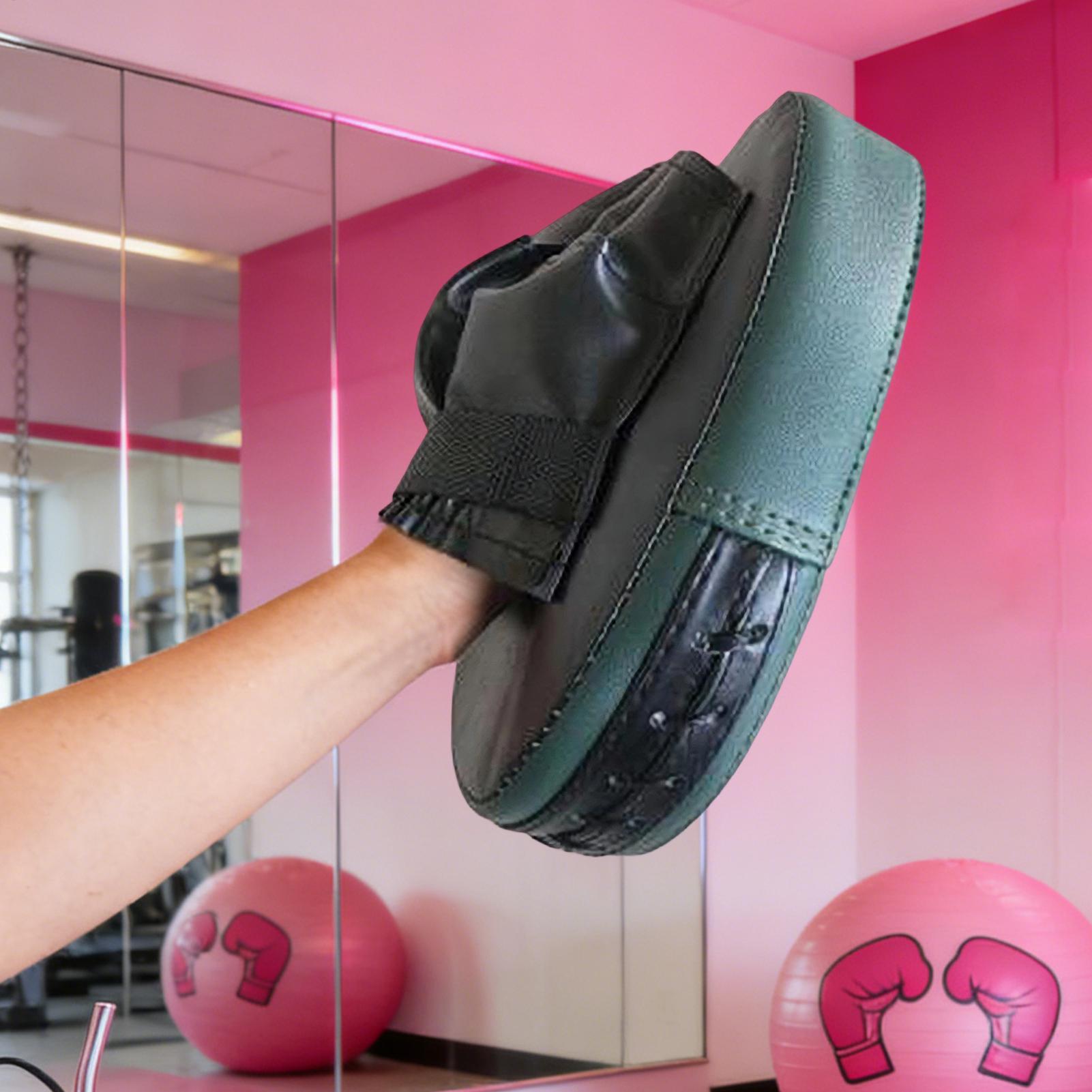 Almofadas de boxe couro do plu - Home Gym Routine avaliação e preço