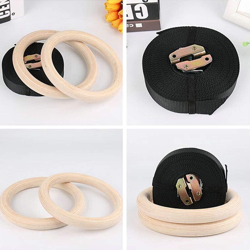 28/32mm anéis de ginástica de  - Gymnastic Rings Wooden avaliação e preço