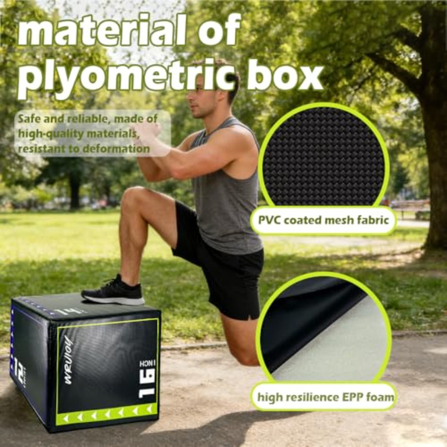 Caixa de exercícios para acade - Home Gym Jump Box avaliação e preço