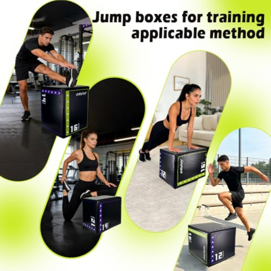 Caixa de exercícios para acade - Home Gym Jump Box avaliação e preço
