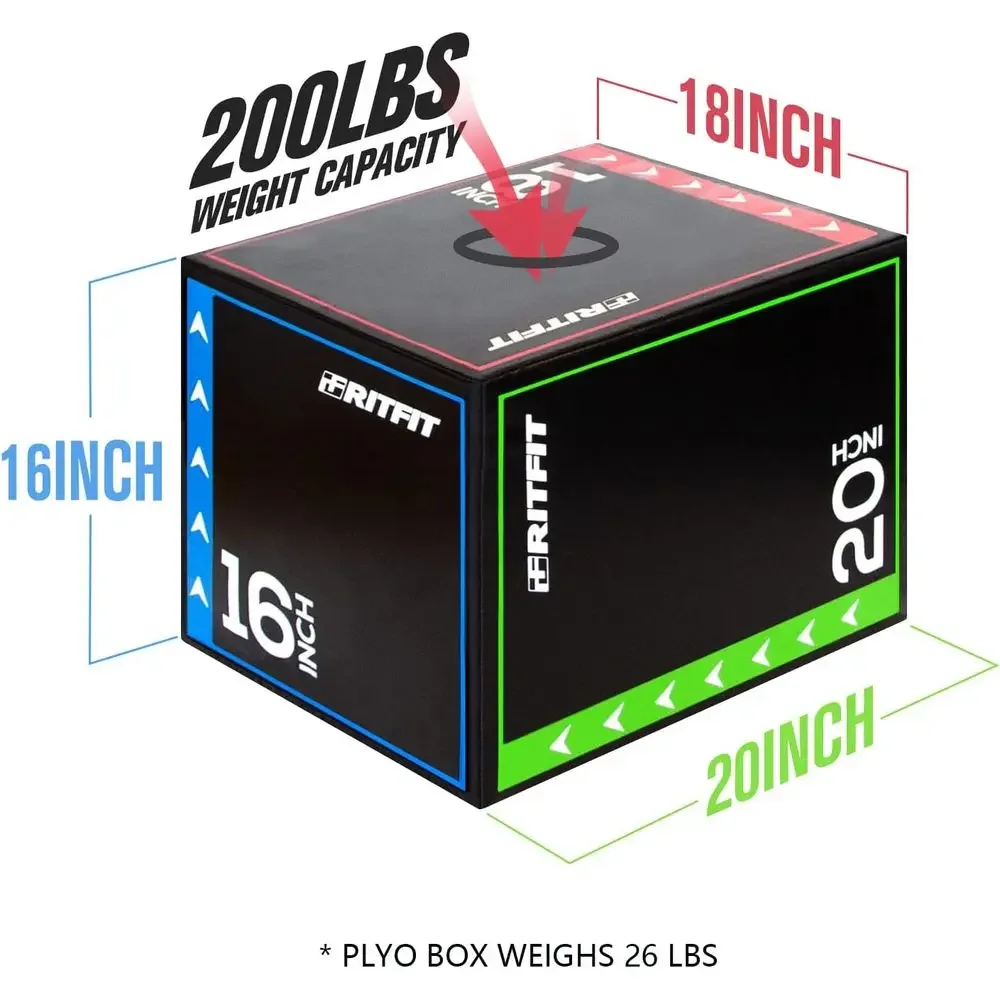Conjunto de Caixas Pliométrica - Home Gym Jump Box avaliação e preço
