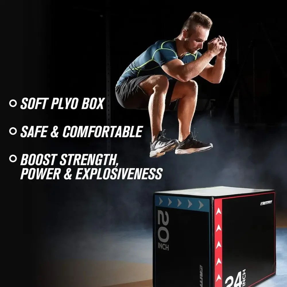 Conjunto de Caixas Pliométrica - Home Gym Jump Box avaliação e preço