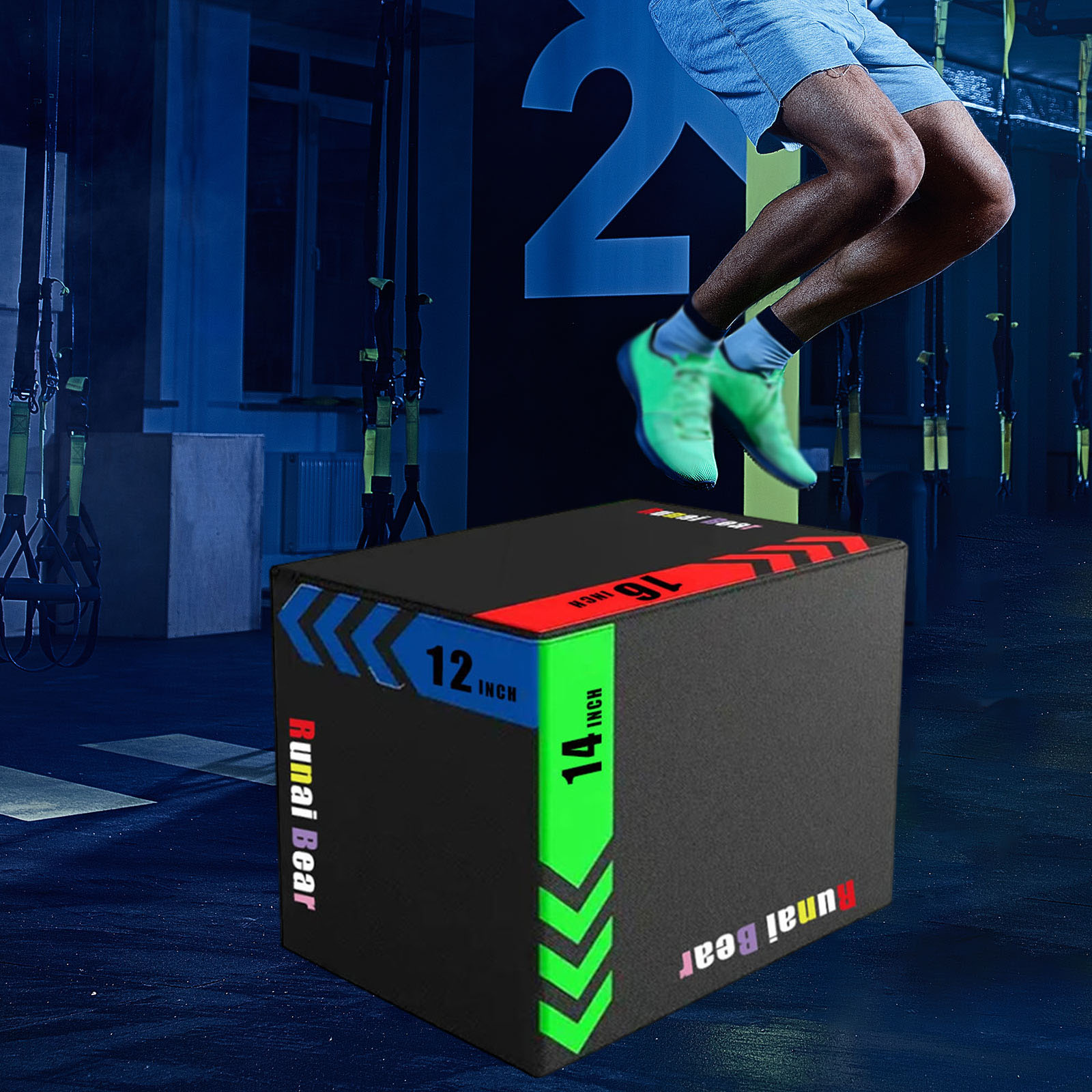Caixa de salto de treinamento  - Home Gym Jump Box avaliação e preço