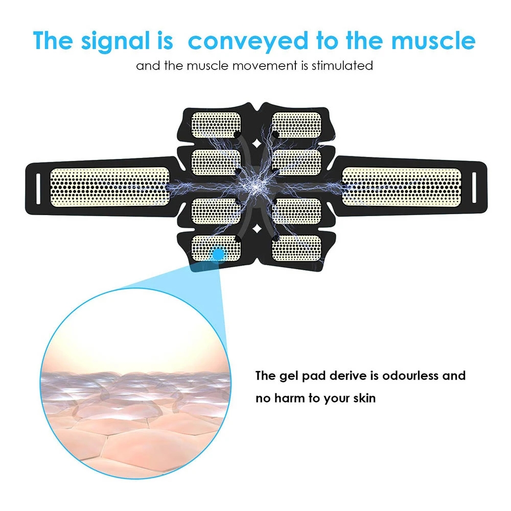 Estimulador Muscular Abdominal - Home Gym Essentials avaliação e preço