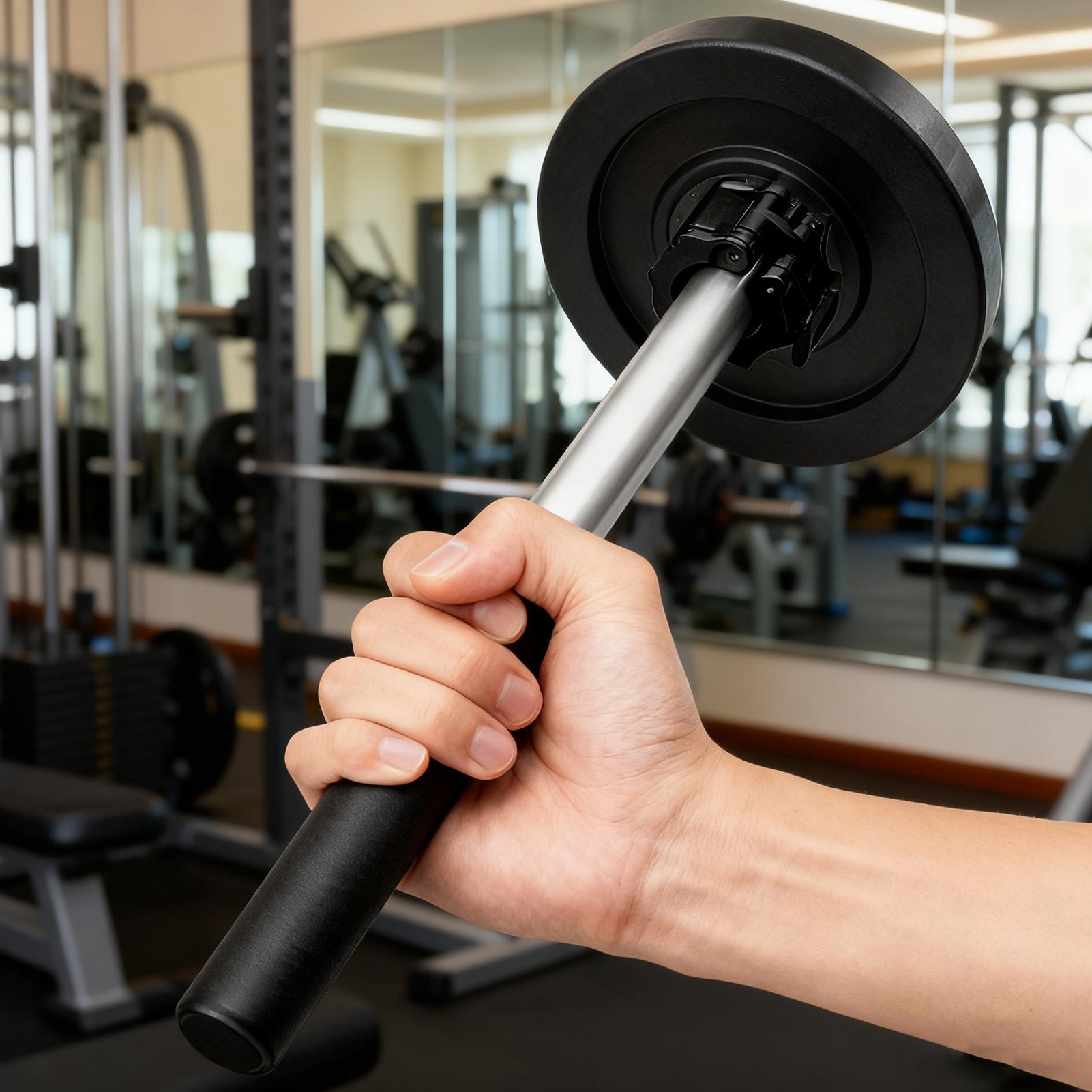 Barra de pulso com halteres, e - Home Gym Routine avaliação e preço