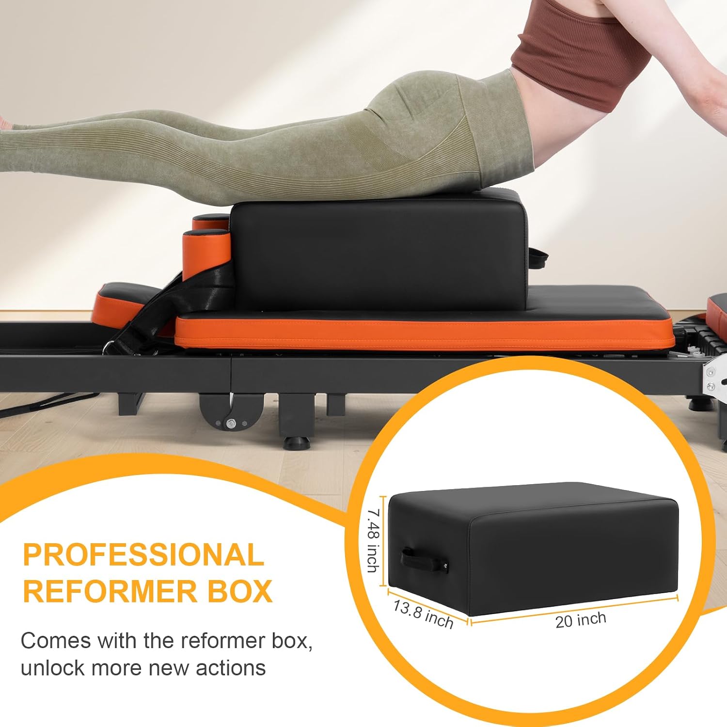 Reformer de Pilates, Máquina d - Home Gym Jump Box avaliação e preço
