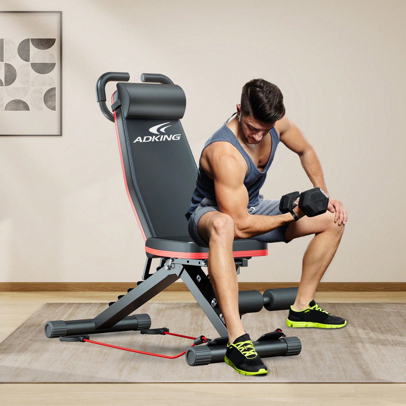 Banco de musculação padrão, co - Home Gym Leg Press avaliação e preço