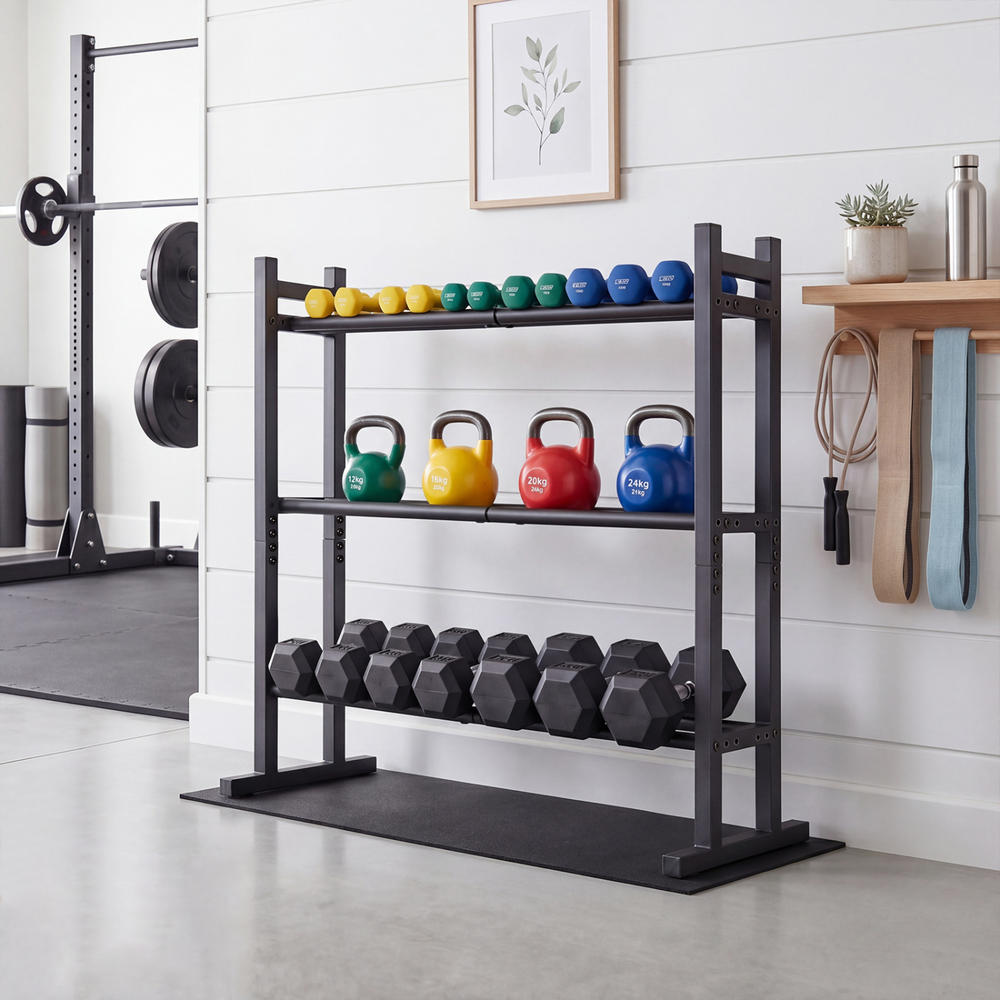Suporte para Halteres de 3 Nív - Home Gym Usa avaliação e preço
