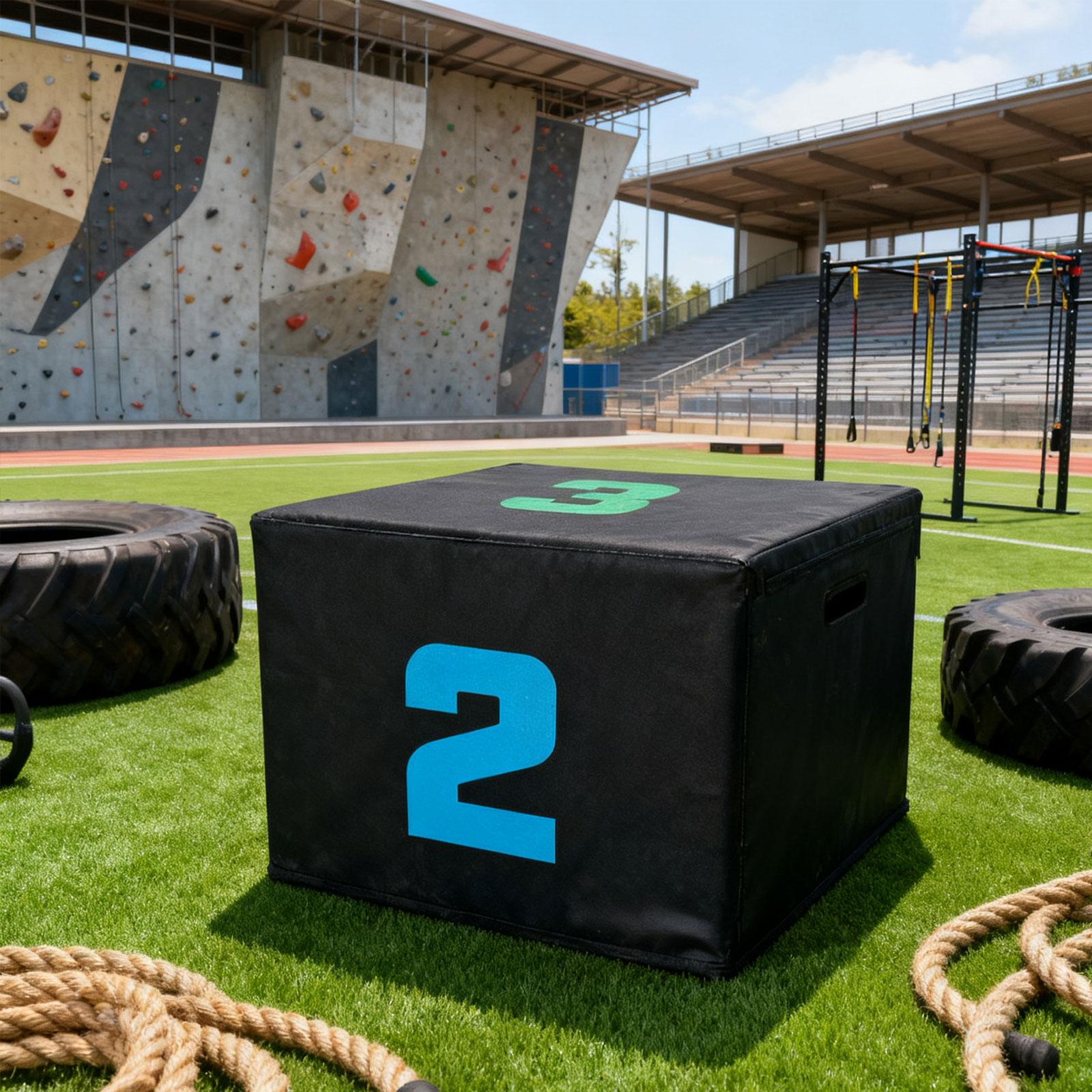 Plataforma de passo de caixa d - Home Gym Jump Box avaliação e preço