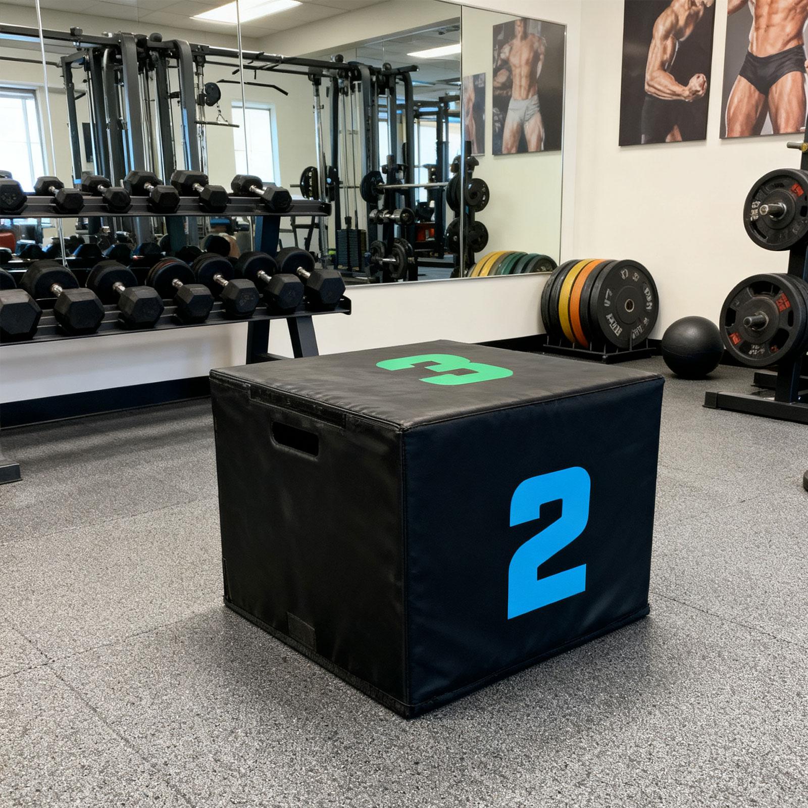 Plataforma de passo de caixa d - Home Gym Jump Box avaliação e preço