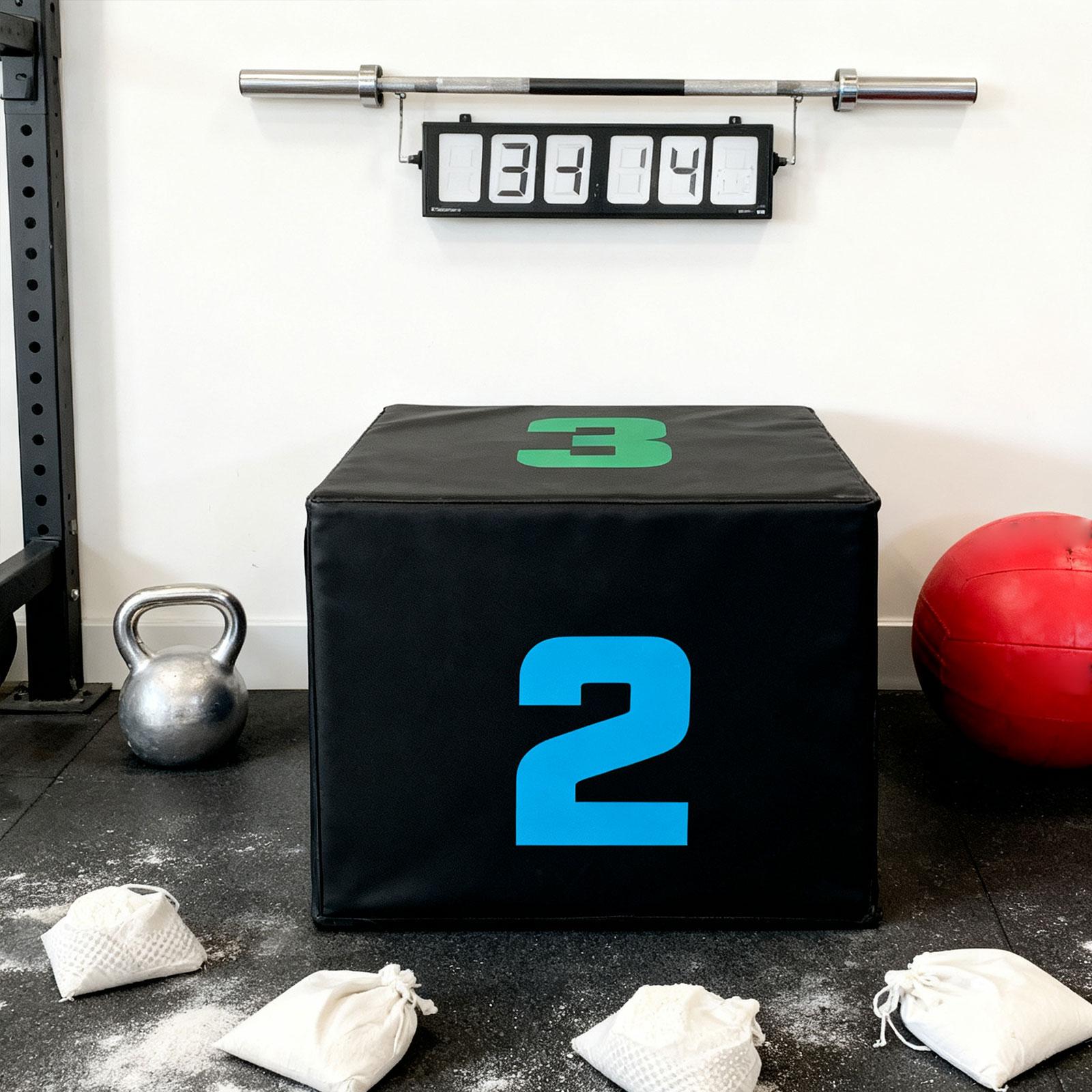 Plataforma de passo de caixa d - Home Gym Jump Box avaliação e preço