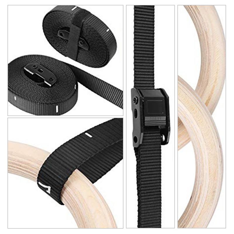 1 peça anéis de ginástica de m - Gymnastic Rings Wooden avaliação e preço