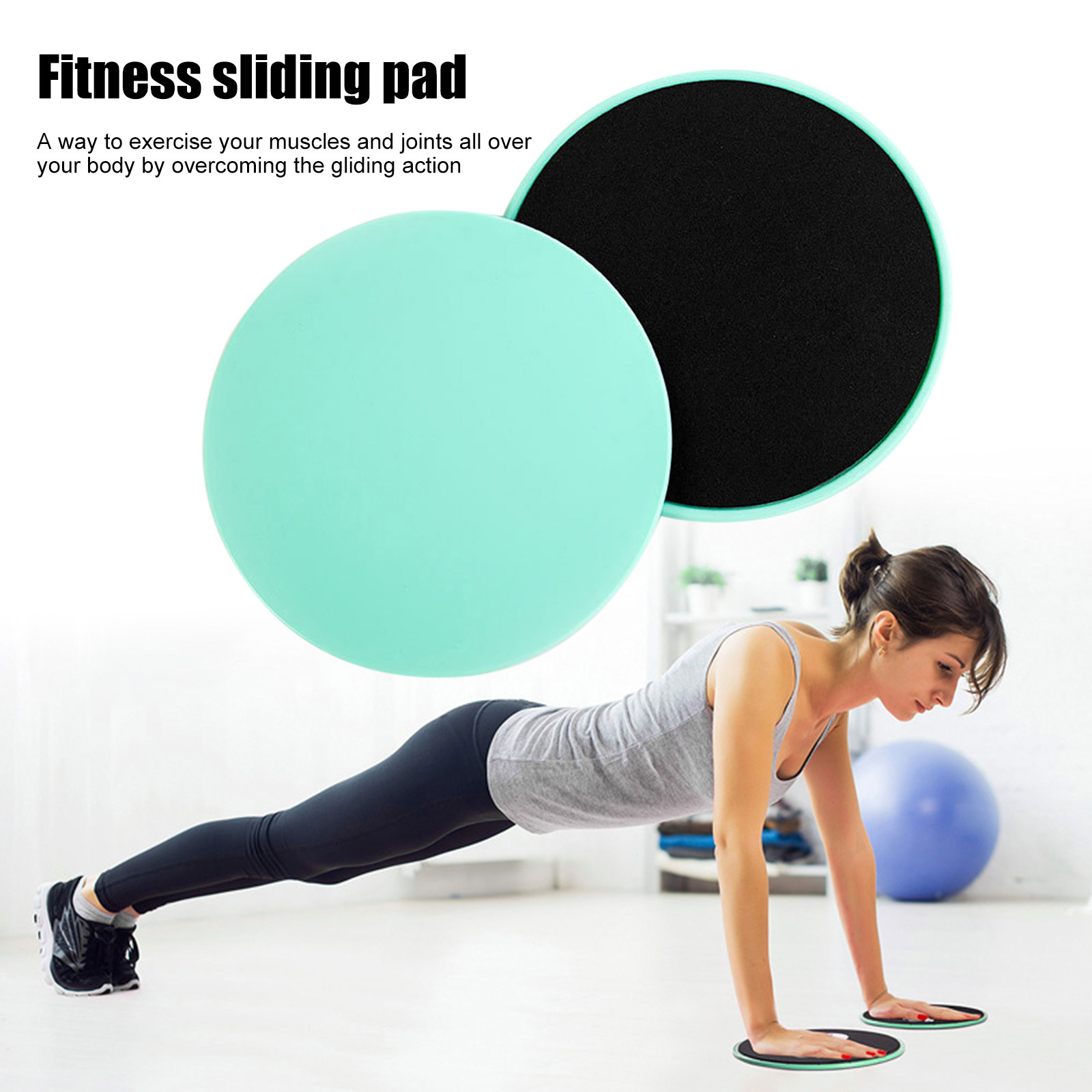 2 pçs exercício placa deslizan - Gliding Disc Slider avaliação e preço