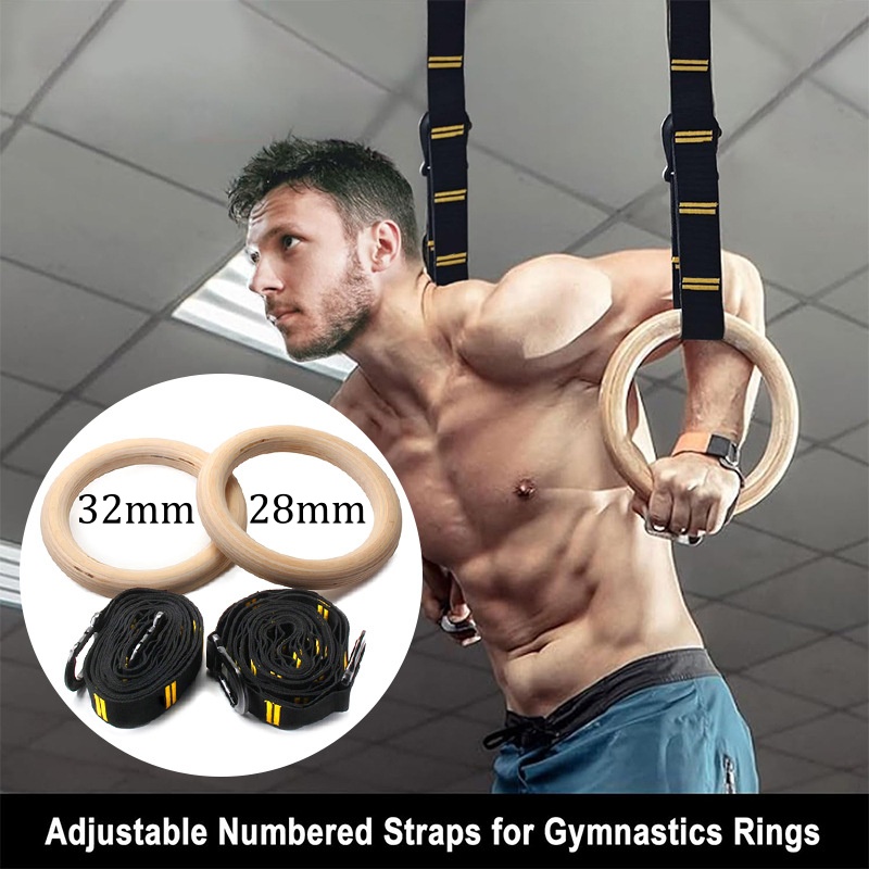 Argolas de Ginástica de 28mm e - Gymnastic Rings Wooden avaliação e preço