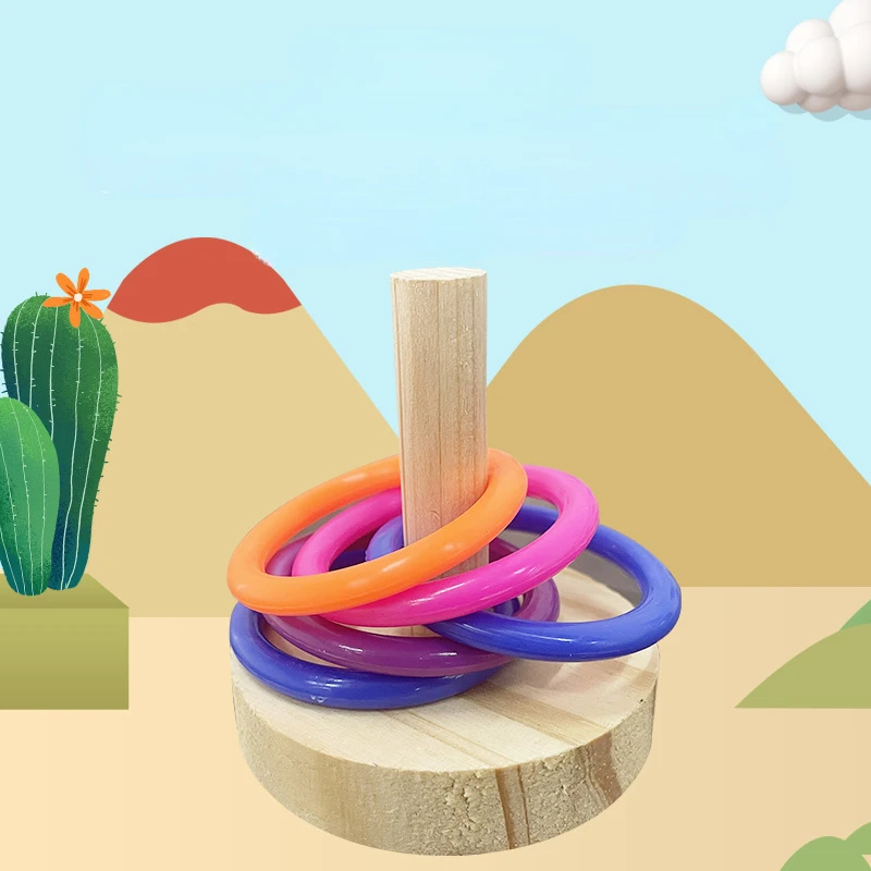 Anel de papagaio interativo de - Gymnastic Rings Wooden avaliação e preço