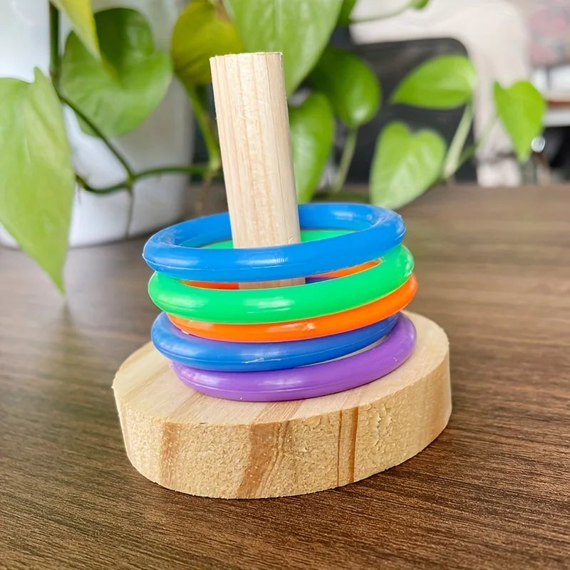 Anel de papagaio interativo de - Gymnastic Rings Wooden avaliação e preço