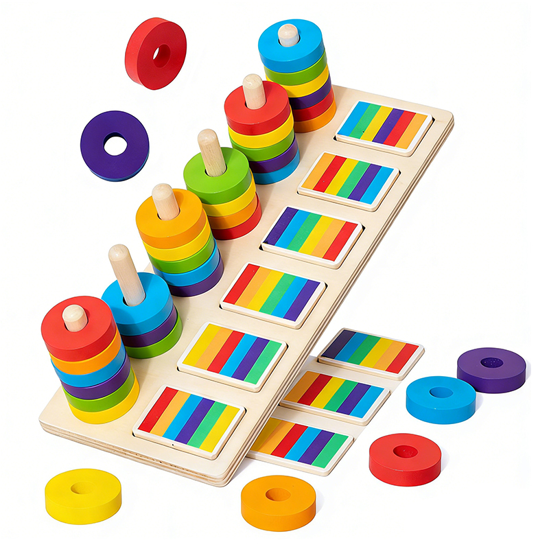 Jogo de Treinamento de Memória - Gymnastic Rings Wooden avaliação e preço