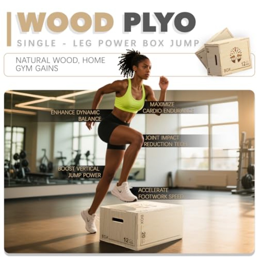 Plyo Box - Plataforma de salto - Home Gym Jump Box avaliação e preço
