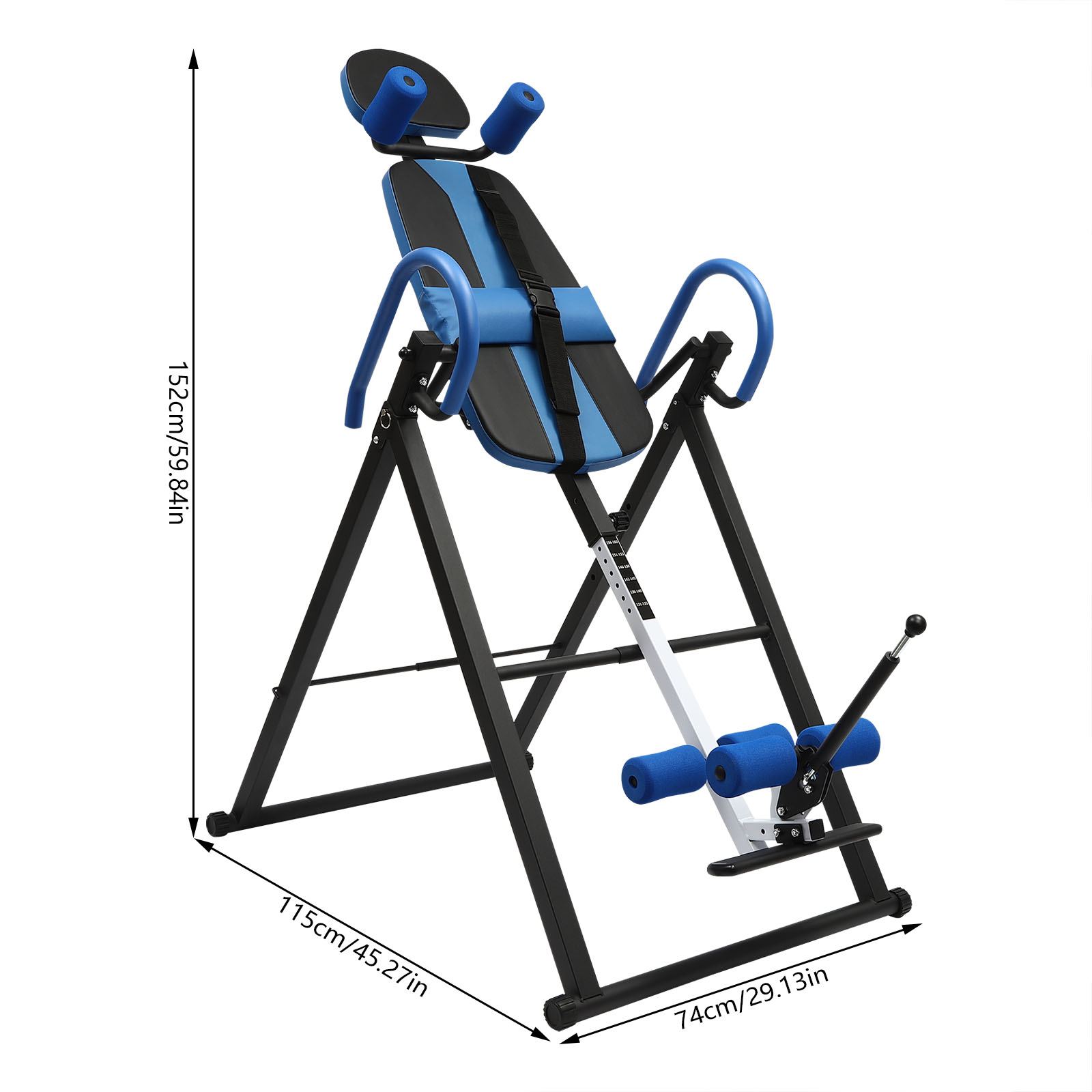 Mesa de Inversão Preta/Vermelh - Home Gym Essentials avaliação e preço