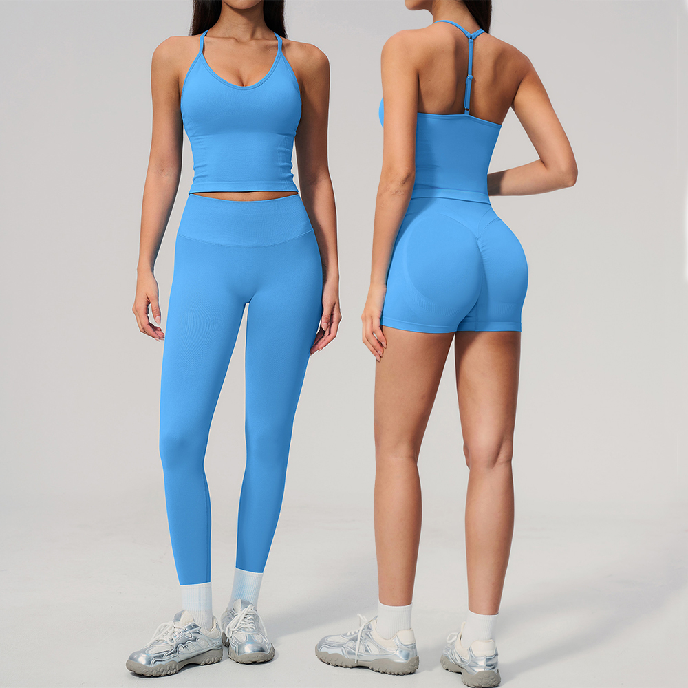 Conjunto de Yoga Sem Costura d - Home Gym Leg Press avaliação e preço